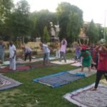 Yoga class at Sri Ganganagar